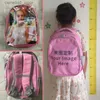 Plecaki 13/16 cala gimnastyka sztuka Plecak dla dzieci torby szkolne dla nastolatków dziewczęta Daypack Kobiety Rucksack Gymnast Student Book Bag Q231108