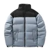 冬のメンズコートジャケットポリエステル生地100％ダウンコットンフィルドロングスリーブスタンドカラージッパークローズドソフト快適な温かい通気性サイズM-4XL複数色
