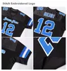 Customize Football Jersey Sportwear Uniform Embroidered Logo Stitch Any Numbers Any Name Any Team Retro Mens Womens Youth Jerseys Shirts S-3XL