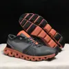 on cloud shoe On cloud Running Shoes women men Cloud x swiss Casual Federer workout and cross trainning black ash rust red designer clo