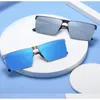 Sunglasses No Screws Combined Stitching Simple Piano Paint Polarized Mirror Custom Made Myopia Minus Prescription Lens -1 To -6