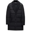 Herren-Daunenparkas BATMO 2023 Neuankömmling Winter 80 % weiße Entendaunenjacken Herren Langer Mantel Trenchcoat Größe M-4XL 23002 J231107