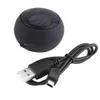 Portable Speakers Mini Portable Travel Loud Speaker With 3.5Mm Cable Stereo Music Player For Mobile Tablet Hamburger Speaker