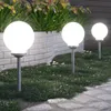 Lampes de pelouse LED Énergie solaire Lumière IP65 Étanche Extérieur Jardin Rue Trod Cour Pelouse Lampe Route Cour Sol Paysage Ampoule Lumières P230406