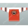 Custom Buffalo Bisons Old School Hockey Jersey Top Sched S-M-L-XL-XXL-3XL-4XL-5XL-6XL