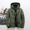 Parkas pour hommes Haute qualité pardessus mode doudoune hommes hiver chaud hommes veste manteau blanc canard vers le bas Parka épais bouffant support épais chapeau 231107