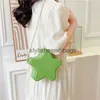 Shoulder Bags Luxury Unique Five Star Shape Bag Girls Candy Purse Mini Cute Shoulder Bagstylisheendibags