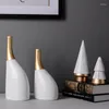 Vases Modern Simple Light Luxury Phnom Penh Home Accessories Living Room Model Decorated With Ceramic Decoration Marble