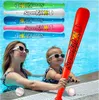 PVC Inflatable baseball bat children's colorful inflatable bat cheering stick inflatable pools toy white blue green red baseball bat P132