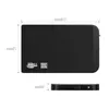 Freeshipping 1 stks USB 25 "externe behuizing box HDD sata hd Case (Zwart) Nobog