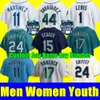 2023 S-3XL Custom 44 Julio Rodriguez Jersey 24 Ken Griffey Eugenio Suarez Mariners Ty France 3 JP Crawford 13 Abraham Toro 12 Evan White 51 Ichiro Maglie da baseball