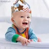 Kuddar baby huvudskydd baby promenad bomull hjälm med y-rem baby säkerhetsprodukter för barns lekplatser hemskambarn231107