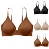 Yoga Outfit Women's Comfortable Traceless Large Sexy Thin Small Chest Folding Front Buckle Adjustable Bra Big Bras