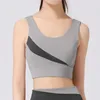 Damesjapers damesriem yoga sport beha draadloze gewatteerde gemiddelde workout crop tops voor vrouwen stretch zijden kanten cap