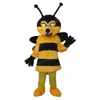 Wysokiej jakości kostium maskotki pszczoły karnawał unisex strój dla dorosłych rozmiar Halloween Boże Narodzenie przyjęcie urodzinowe ubieranie się promocyjne rekwizyty promocyjne