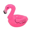 Mini Flamingo Pool Float Drink Holder Can Inflatable Floating Swimming Pool Bathing Beach Party Kid Toys FY7212 ss0407