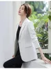 Women's Suits Blazer Woman Clothes 2023 Autumn Spring Basic Button Fashion Solid Slim Jacket Female Suit Coats Office Ladies Outerwear