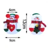 Weihnachtsschmuck und dekorative Schneemann-Bestecktaschen Haushaltsgeschenk-Esstisch-Sets