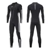 Wetsuits Drysuits 3mm Neopren Dalış Takımı Kadınlar ön fermuar dalış elbisesi Şnorkelle yüzme için kullanılan yüzme kanosu uçurtma sörfü tam set dalış takım elbise 230406