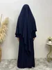 Abbigliamento etnico Alta qualità Ebraico Jilbeb Turbante arabo Accessori islamici Cappelli di preghiera saudita Donne musulmane Abaya Resident Cap Ramadan Sciarpa