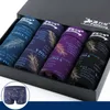 Caleçon 4 pièces/lot de boxer homme sous-vêtement souple boxer sous-vêtement 24 couleurs tailles L à 4XL 230407