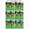 Torby golfowe Trener Swing Trener przenośny płaszczyznę treningową Ramię poprawić postawę Podstawowe narzędzie pomocnicze 230406