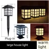 LAGNA LAMPS Solar Outdoor LED Lawn Lamp Stor rumslampa Ny sollampa Small GD Garden Lamp P230406