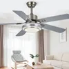 Modern Nordic Ceiling Fan Lamp Household Living Room Simple Dining Bedroom With Remote Control