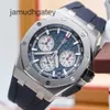 Ap Swiss Luxus-Armbanduhren 26420TI.OO.A027CA.01 Royal Oak Offshore-Serie, 43 mm Durchmesser, automatische mechanische Herrenuhr aus Titanmetall, gebrauchte Luxusuhr L148