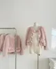Женское меховое пальто 2023, сладкое розовое ароматное пальто с утолщенными теплыми экологически чистыми короткими топами, плюшевые парки