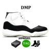 Jumpman 11 11s High Low Cherry DMP Cool Grey 25e anniversaire Bred Cement Grey Concord chaussures de basket-ball hommes femmes J11s baskets chaussures hommes formateurs avec boîte taille 36-47