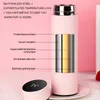 Bouteilles d'eau Bouteille intelligente bouteille d'eau en acier inoxydable flacons sous vide pour enfants garder la tasse d'isolation froide tasse de thé tasse de fruits 230407