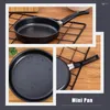 Pans Nonstick Frying Pan Aluminum Non Cook With Handle 16CM