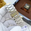AA Nuevos relojes de lujo para hombre Tamaño de 42 mm Reloj mecánico automático de oro Relojes de pulsera de diseño de alta calidad Marca superior Fase lunar Correa de acero Estilo de regalo de moda Caliente