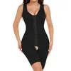 Women's Shapers Plus Size One-Piece Breasted Body Shaping Corset Belly Lift Hips Open Crotch