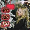 Cornici 12 pezzi Cornice Po Regali medaglione natalizio per foto Forniture per festival in feltro
