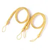 Gordijn 2 stuks tiebacks touwen tieback handgemaakte terugloopsper gordijnen clips gebonden riem houder woonaccessoires decoratief
