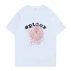 Moda Sp5der 555555 T-shirt da uomo Designer Spider Young Bandit King Tshirt Angel Numero di serie Uomo Donna 1 Modello di stampa Web di alta qualità Tees