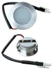 Mini de 2 peças LED Downlight Hole de corte de 50 mm 1,5W 12V DC Puck Light Kitchen Undercabinet Bulbo Deck Floor Lamp