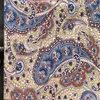 Tessuto per abiti 50x145 cm Royal Brown Fiori che sbocciano all-over Ruyi Popeline di cotone stampato Tessili per la casa Toppa floreale
