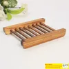 Expédition rapide porte-savon en bois foncé porte-plateau en bois stockage porte-savon plaque conteneur pour bain douche plaque salle de bain