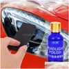 Care Products Melect-Melepamp Repair Kit 30ml 10ml Car Headlight Leplish Tool Oxidation RealView Glass Glass Anti-scratch plating liquid dro dhrzg