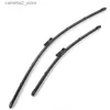 Windshield -torkar Ericks torkar Lhd Front Wiper Blades uppsättning för Audi A6 C7 2012 - 2017 Windshield Windscreen Clean Window Car Rain Borstes 26 "+21" Q231107