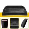 3D Simulation Car-Styling Hood Decoration Air Flow Intake Scoop Turbo Bonnet Vent Cover Hood Black Simulation Vent Modified Air Intak