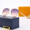 Top Cat Eye Sunglasses Luxury Brand Prand Frame Lens Bradient Lens Iconic S-lock temple with Classic Female Personal Classes All-Match LICE