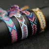 Bedelarmbanden bohemia armband verstelbare handgemaakte wenken etnische braclet boho tassel braslet vriendschap brazalete strand surf sieraden