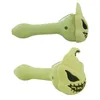 Oogie Boogie Man hand pipe creative silicone pipes glass smoking kit tabacco burning dab rig two colors optional including bowl accesso Dakn