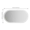 Interior Accessories Sun Visor Car Mirror Makeup Travel Vanity Practical Universal For Seatback Dashboard