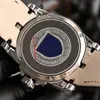 Luxury King Knight Mens Designer Clone Watch 45mm High Quality Follower U1top Night Glow Waterproof Sapphire Glass Rostfritt stål Läderklocka Relojes de Lujo AAA