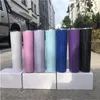 sublimation 20oz glitter skinny tumbler double wall sparkly slim tumbler with straw lid shimmer water tumblers Oiqpf
